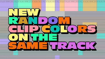 How to get different clip colors on the same track in Ableton