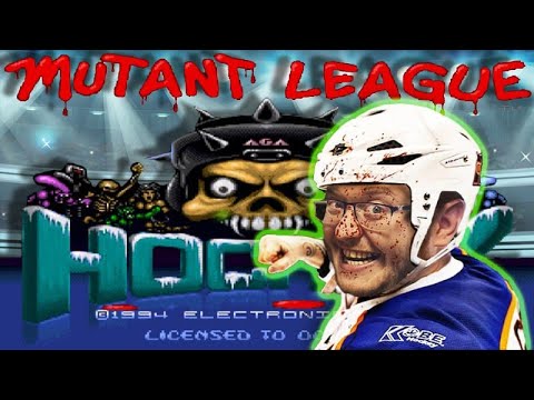 Обзор на Мочилово на льду Mutant League Hockey SEGA