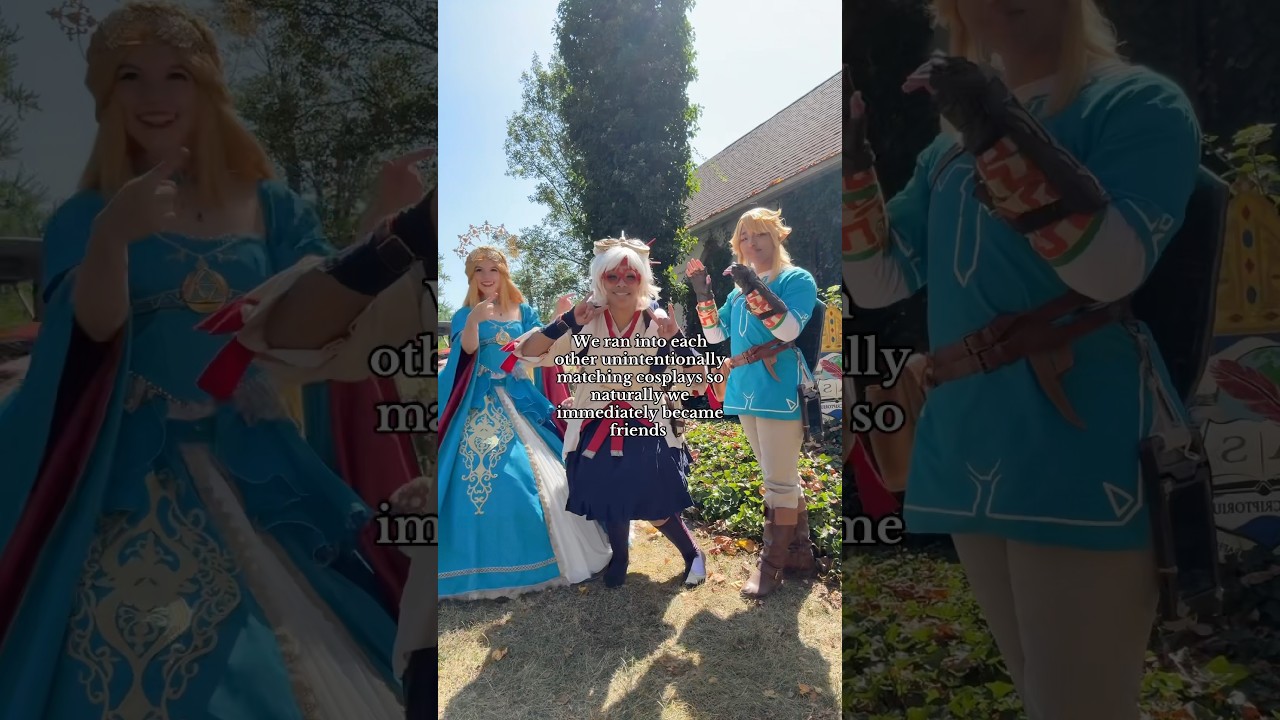 We spent the whole renfaire together too it was so fun! #zeldacosplay #cosplay #renfaire #cosplayer