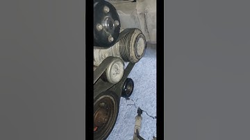 How to fix nissan urvan  engine fan belt