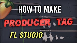 Professional Producer Tag Tutorial | FL Studio Tips screenshot 4