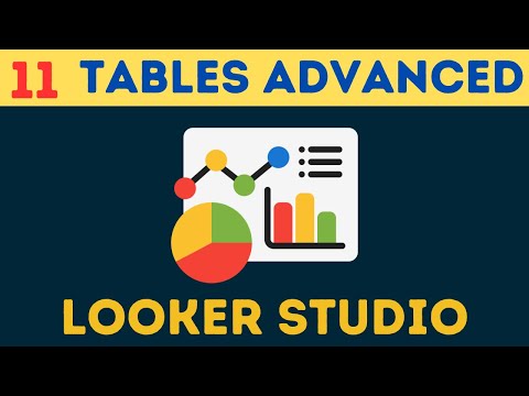 Advanced Table Features in Looker Studio