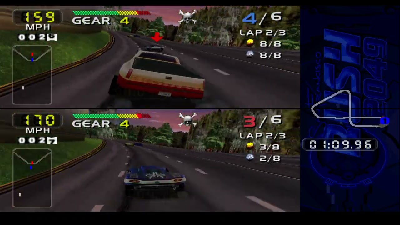 San Francisco Rush 2049. Marina track death race