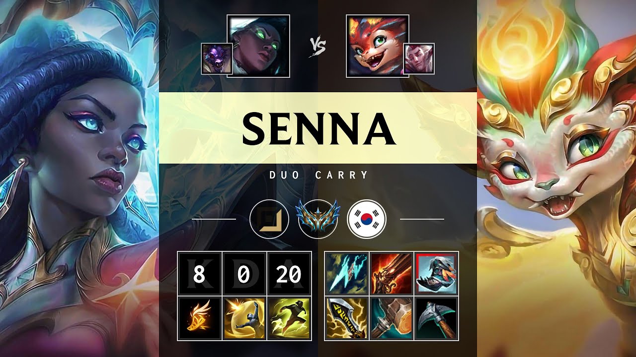 Senna ADC vs Smolder - KR Challenger Patch 25.14