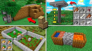 ✔️ 5 FARMS FÁCEIS para INICIANTES e MUNDOS NOVOS no MINECRAFT!