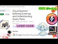 Cloud Spanner - Defining Schemas and Understanding Query Plans {NEW} #GSP1050 || #qwiklabs #arcade