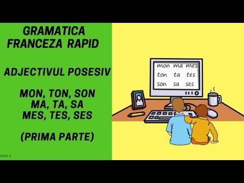 Adjectivul posesiv in limba franceza (1) - Gramatica franceza (2018)