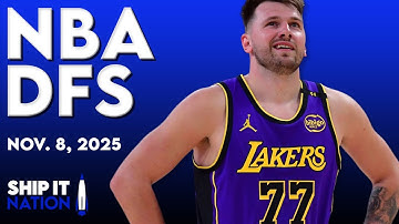 NBA DFS Process | DraftKings & FanDuel Picks, Plays & Slate Breakdown | Saturday, 11/08/25