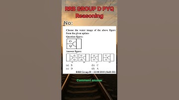 RRB GROUP D PYQ REASONING#shorts #shortvideo #rrb