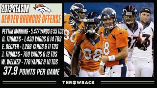 2013 Broncos Offense Highlights: The Most Dominant Passing Team!
