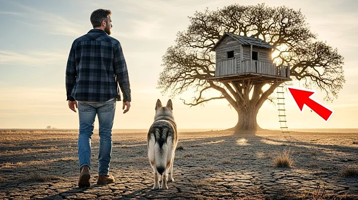 Family Mocked Veteran For Inheriting An Old Treehouse — Until His Dog Found The Secret Inside