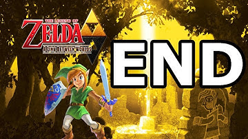 The Legend of Zelda A Link Between Worlds Walkthrough Ending - No Commentary Playthrough (3DS)