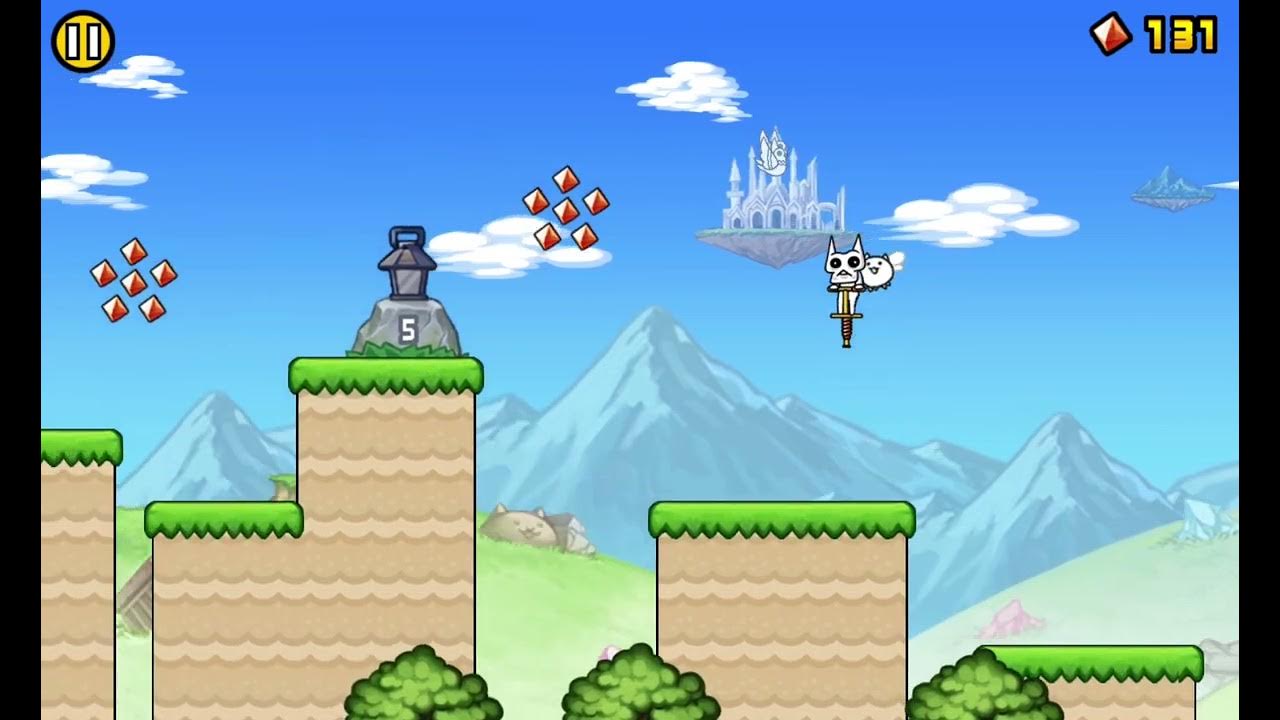 Go Go Pogo Cat! 25 jump combo!! YouTube