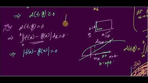 #MTH405 Lecture 27 Part 6 c[a,b] as a metric space-2