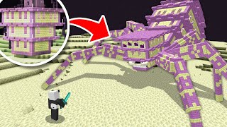 TRANSFORMEI AS ESTRUTURAS DO MINECRAFT EM BOSSES