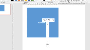 Setting Poster Size - PowerPoint