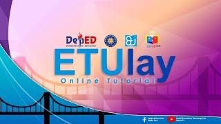 Edukasyon sa Pagpapakatao 6  - Thursday Q2 Week 1 #ETUlayLevelUp