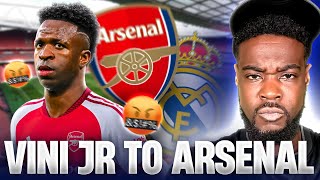 VINICIUS JR TO ARSENAL THIS CAN'T HAPPEN 😡😤 EXPRESSIONS REACTS