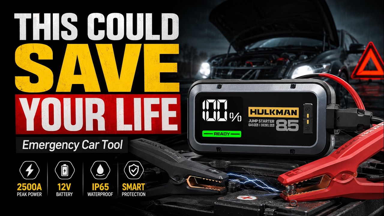HULKMAN Alpha85 — The Emergency Tool Every Car Needs - YouTube