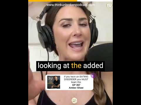 If you have an EATING DISORDER you MUST learn this with Amber Shaw| Trauma Healing Podcast