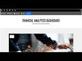 Financial Analytics Dashboard | Python Django Banking KPI & Data Analytics System Demo