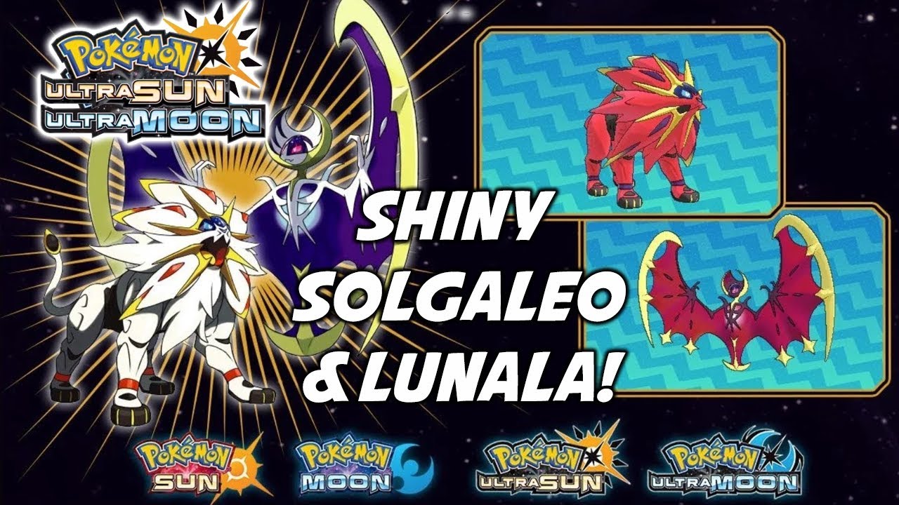 This is the shiny Solgaleo I caught a few days ago, but the best part is, I  got it while watching Adrive get his shiny Lunala : r/PokemonSwordAndShield