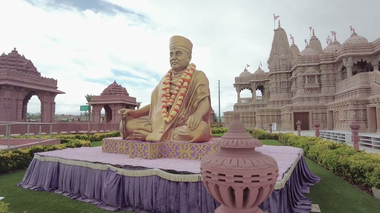 BAPs Swaminarayan Mandir, Los Angeles , 4K