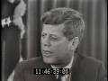 Eleanor Roosevelt interviews JFK
