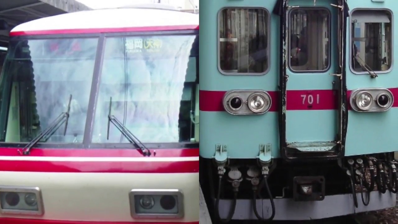 西鉄700形＆8000形