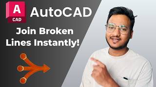 DAY 01 AutoCAD 2026: How to Connect Unclosed Lines into a Polyline (Even with Gaps) HOME LIVE'S