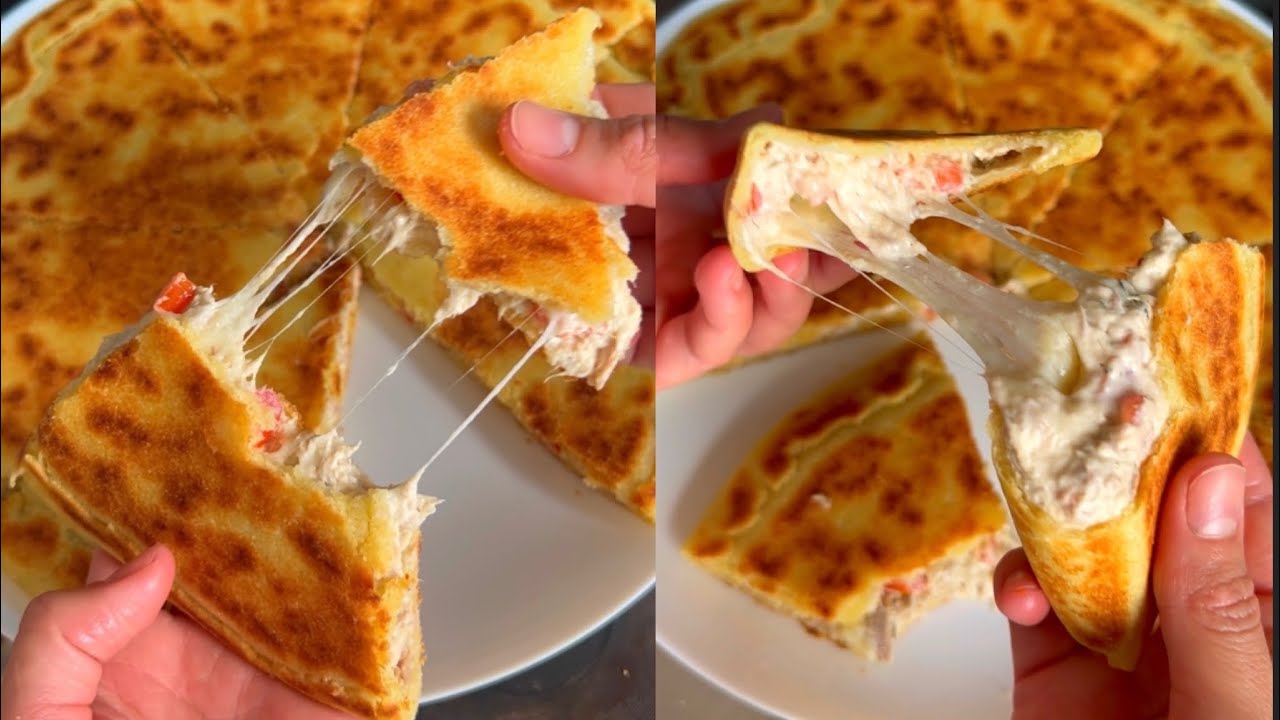 كسرة محشية راح تنسيك في كامل الوصفات لي درتيهم 🤤😍🔥