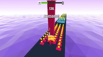 Stack Colors - Level 45 Bonus & 46 - Gameplay Walkthrough | Gamerz Toper