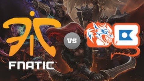 FNC vs DB - LCS 2013 EU Spring W9D2 (English)