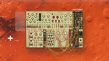 LOW ORBIT - VCV RACK AMBIENT PATCH with Marbles, Plaits & Rings #vcvrack