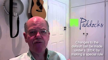 Video Tutorial 213: Deviation From Participation Quota - Paddocks