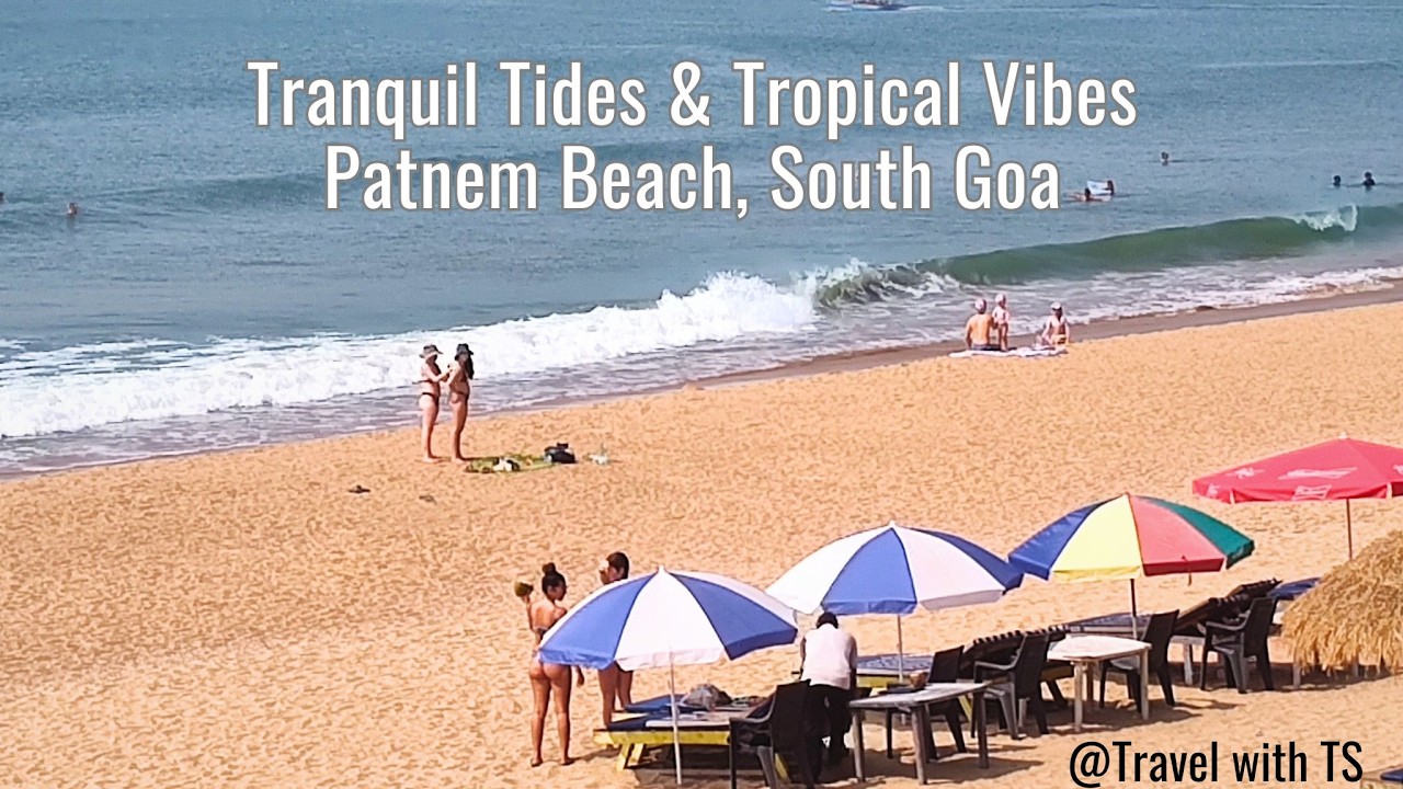 Tranquil Tides & Tropical Vibes - Patnem Beach, South Goa (A Drone Journey)