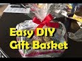 Make gift basket filled with snacks | quick easy DIY