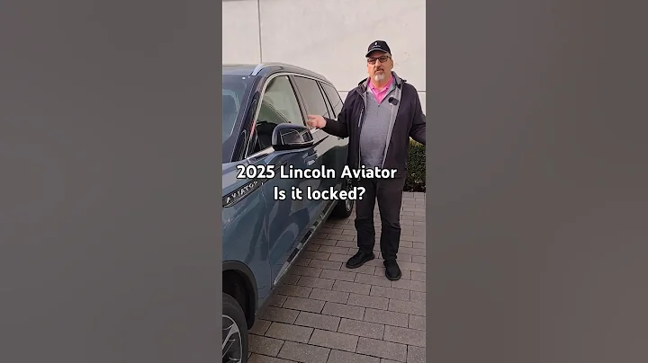 2025 Lincoln Aviator how to know for sure the doors are locked  #shorts
