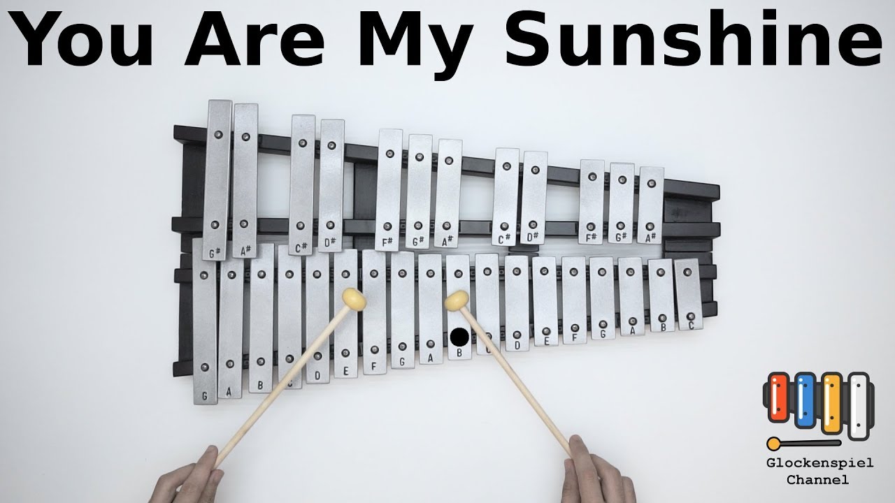 You Are My Sunshine💗🎺on the Glockenspiel (BELLs) 🎧 YouTube