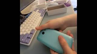 LG Icecream Smart - Unboxing + Decorating my dream cute flip phone