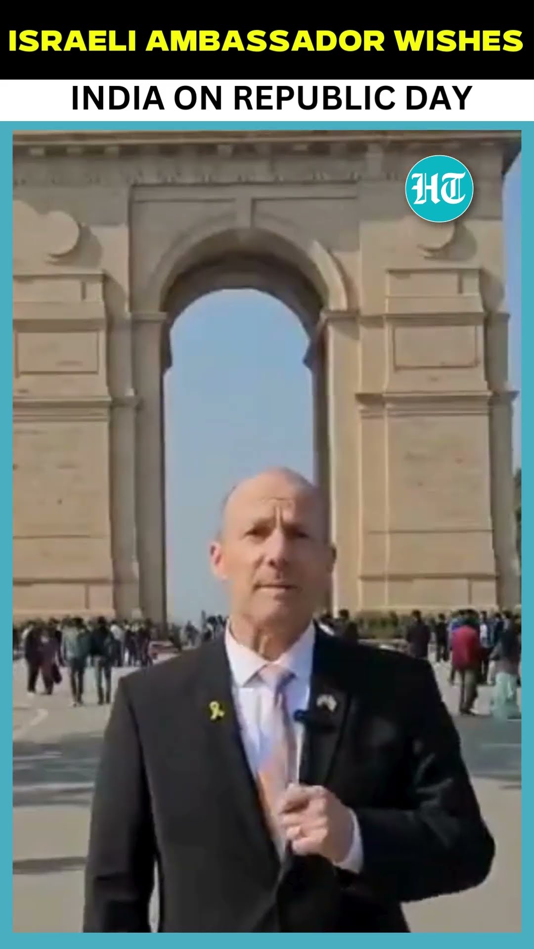 Ambassador Of Israel to India Extends Republic Day Wishes to the People of Bharat #ytshorts