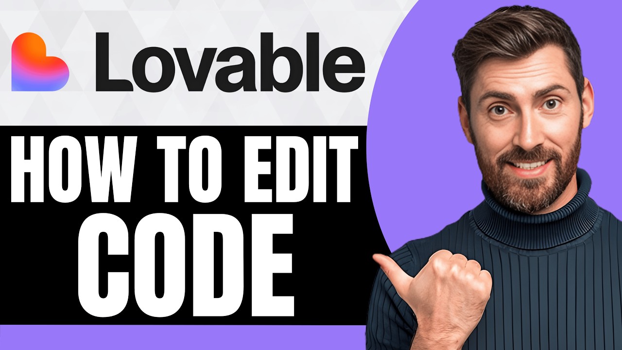 How To Edit Code in Lovable AI [NEW 2026 Guide] - YouTube