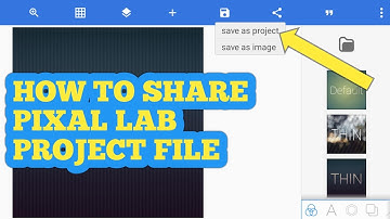 How To Share PixelLab Project File | .plp File