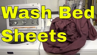 How To Wash Bed Sheets (Step-By-Step Tutorial)