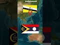 Menggabungkan bendera anggota asean