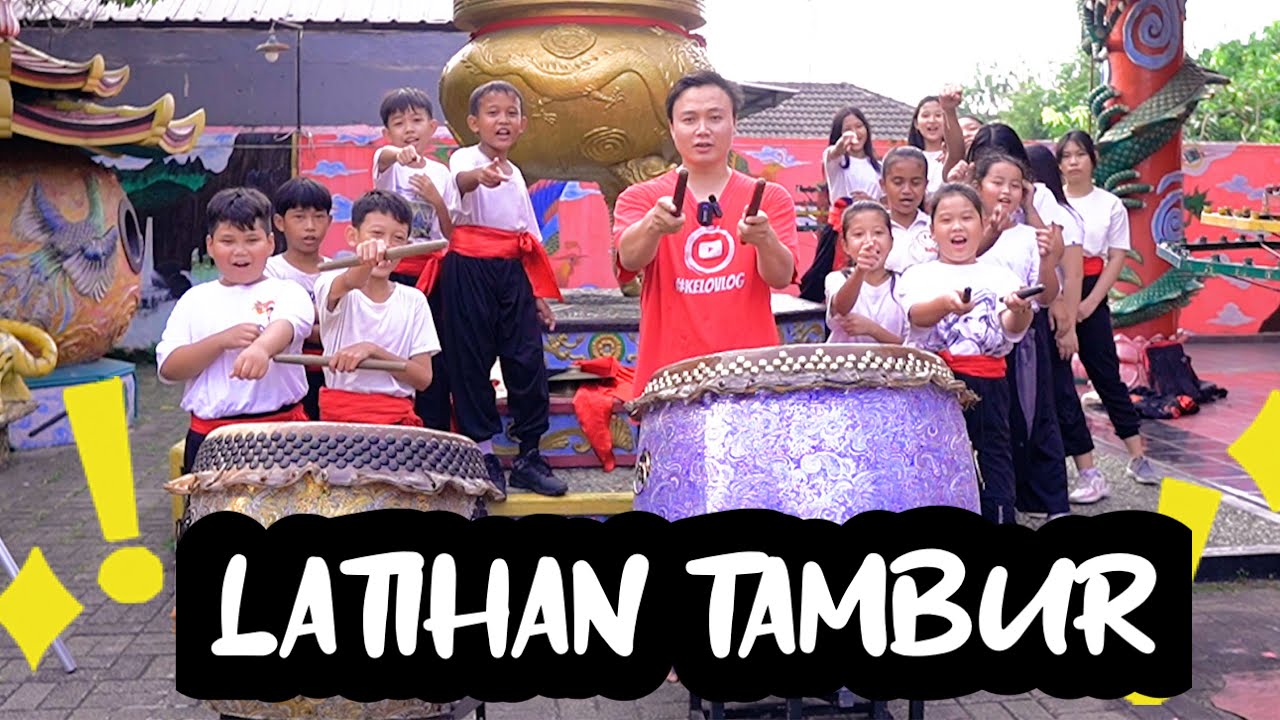 KELOVLOG - LATIHAN MUSIK BARONGSAI “ANGKAT TINGGI” | TAMBUR & SIMBAL | LETS GO 👊