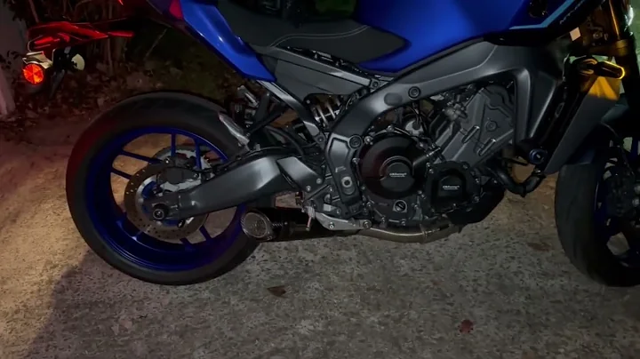 2024 Yamaha MT-09 Mivv XM5 Full Exhaust with DB Killer Cold Start