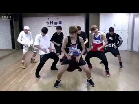 BTS 'Danger' dance practice mirrored 25% slow