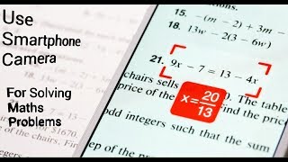 Solve Any Mathematical Equation...with your Smartphone Camera!!!! screenshot 3