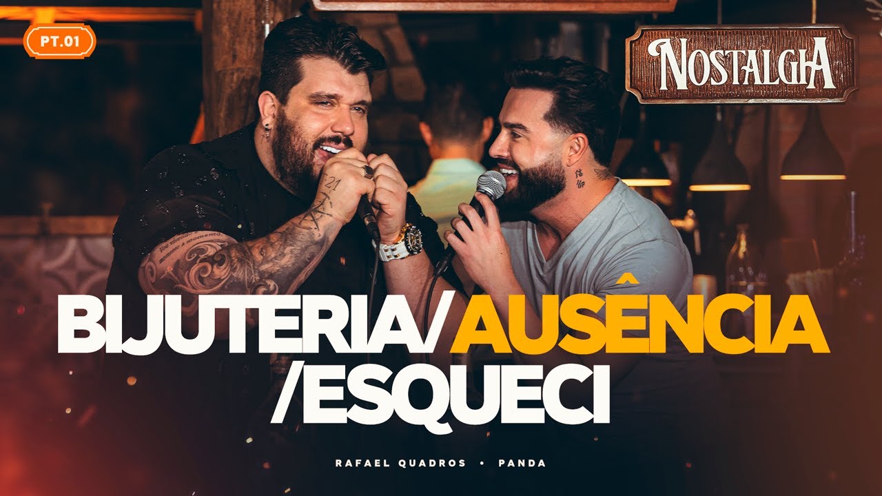 Rafael Quadros e Panda - Bijuteria / Ausência / Esqueci (Dvd Nostalgia)